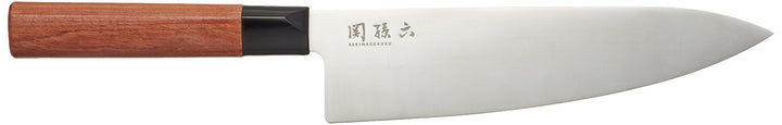 KAI Seki Magoroku Red Wood Griff Kochmessermit red Wood Griff, Klinge 20,0 cm, MGR-0200C