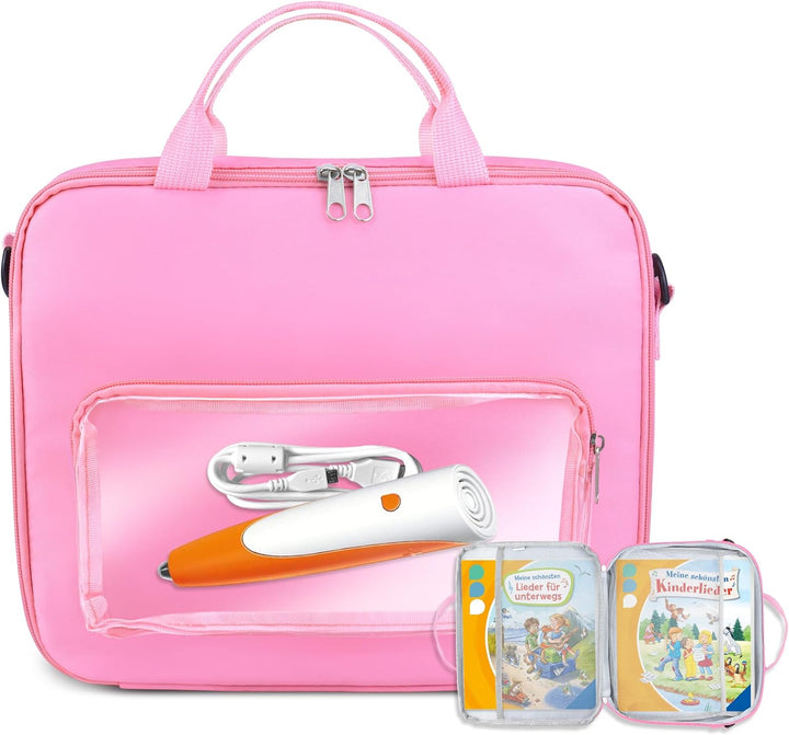 Gaga city 8-10 Zoll Kinder Tablet Tragetasche mit Fächer für Edurino Stift und Figur, Kompatibel mit