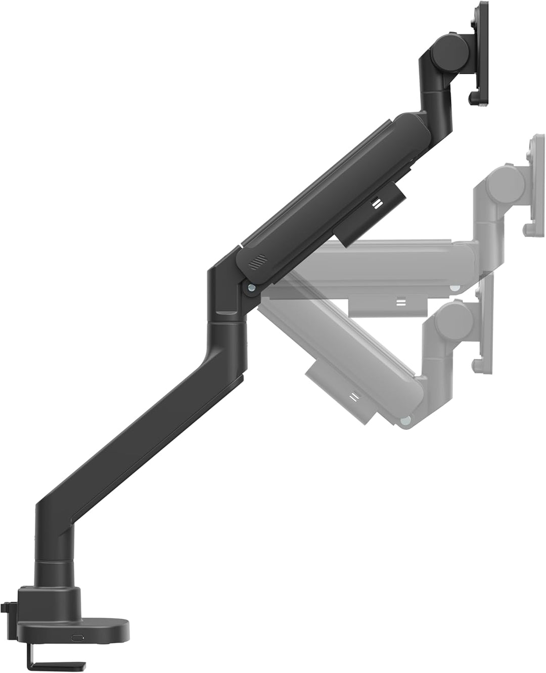 Monitor Halterung Extrastark bis 27kg bis 57 Zoll Tragarm mit Gasdruckfeder LED LCD Monitore VESA 75