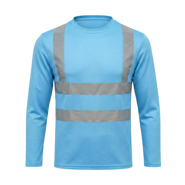 HYCOPROT Warnschutz T-Shirt Warnweste Reflektierend Warnweste Atmungsaktiv Leicht Kurzarmshirt Kurza