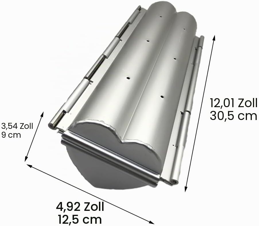 Sanfly Offene Und Geschlossene Ofenform, Herzform, Brotform, Tragbare Metall-sandwichform, Antihaft-
