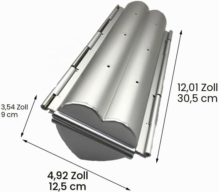 Sanfly Offene Und Geschlossene Ofenform, Herzform, Brotform, Tragbare Metall-sandwichform, Antihaft-
