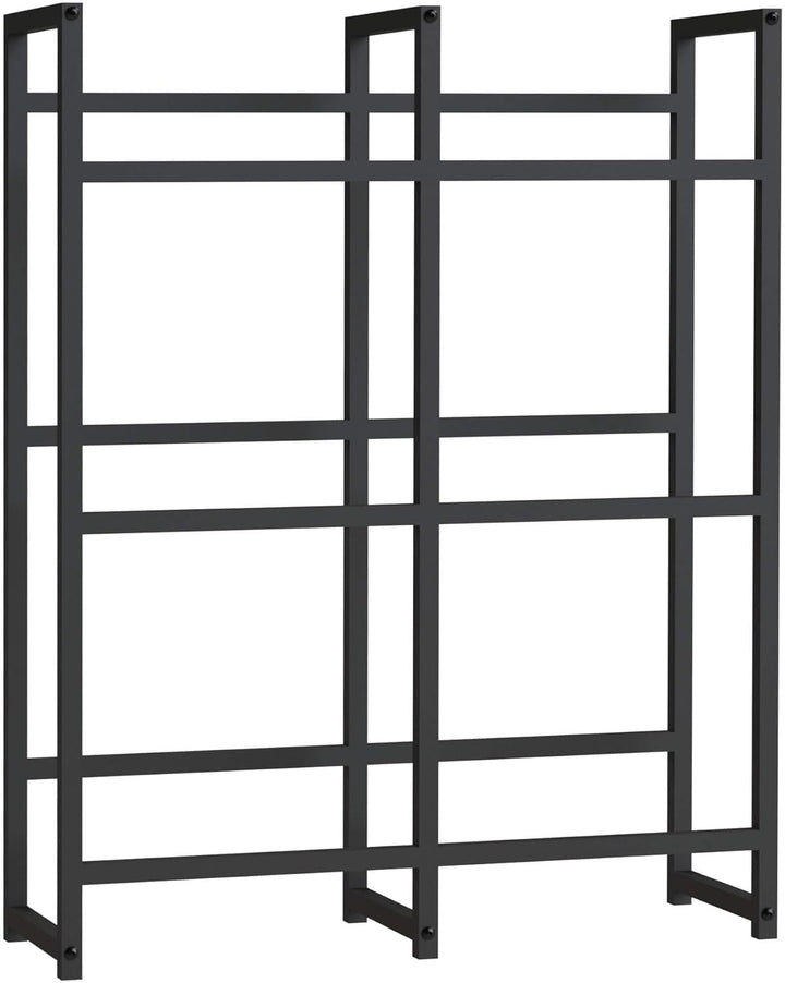 DanDiBo Getränkekistenregal 6 Kisten Schwarz Metall Stehend 96477 Getränkekistenhalter 91 cm Getränk