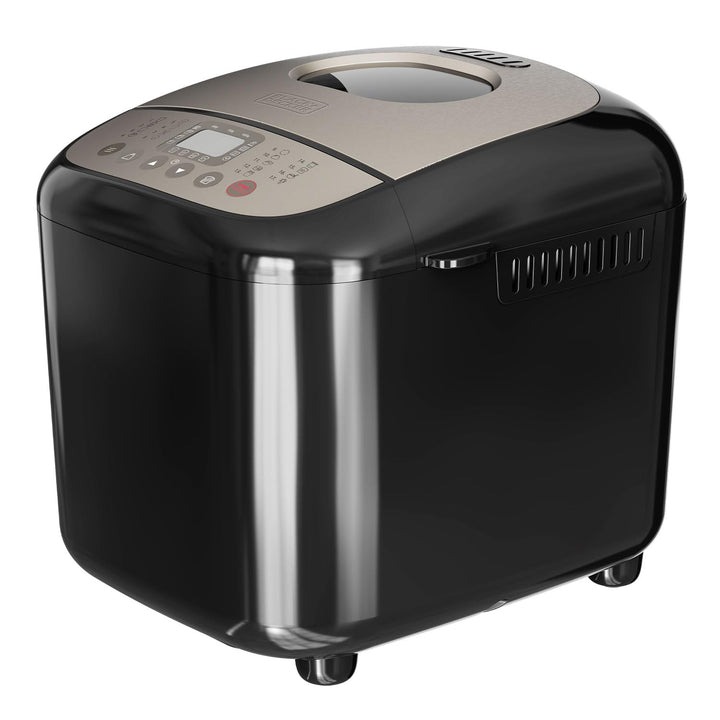 BLACK+DECKER BXBM600E – Brotbackautomat 600W | 500g, 750g & 1kg | 17 Programme für Brot, Joghurt, Ku