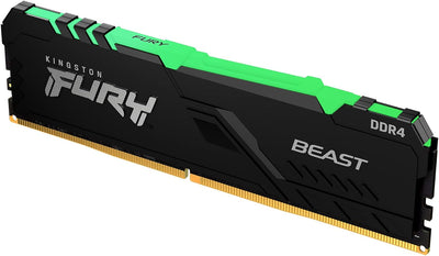 Kingston FURY Beast RGB 8GB 2666MT/s DDR4 CL16 Desktop Speicher Einzelnes Modul KF426C16BBA/8 8GB Ei