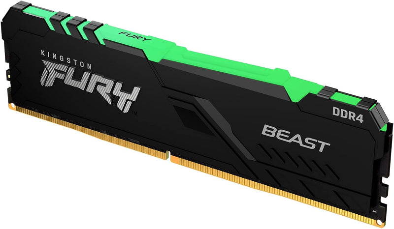 Kingston FURY Beast RGB 8GB 2666MT/s DDR4 CL16 Desktop Speicher Einzelnes Modul KF426C16BBA/8 8GB Ei