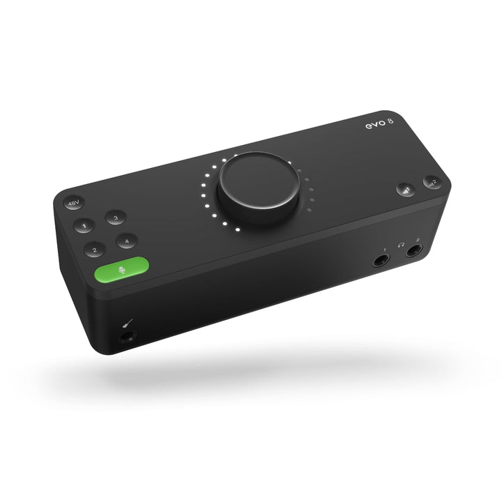 EVO 8 USB Audio Interface externe Soundkarte für Musikproduktionen (4 in / 4 out, Smartgain, Smart T