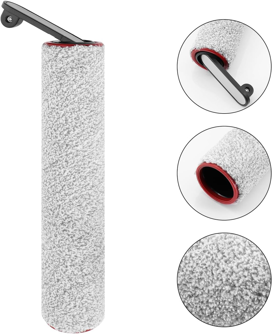 DingGreat 3 HEPA Filters + 1 Hauptbürste für Dreame H12 Pro Nass Trockensauger