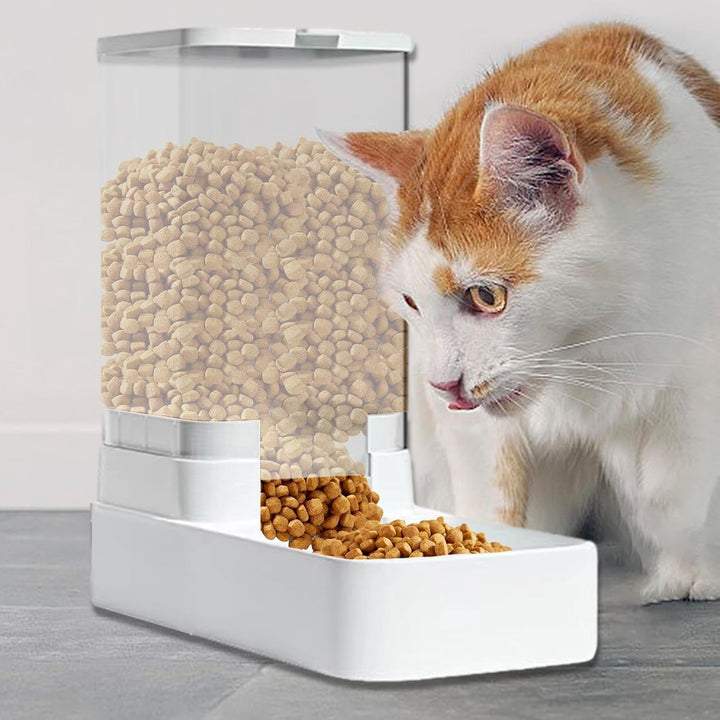 2Stk Automatisches Futter- Und Wasserspender Für Hunde, Katzen - Automatischer Futterspender Katze |