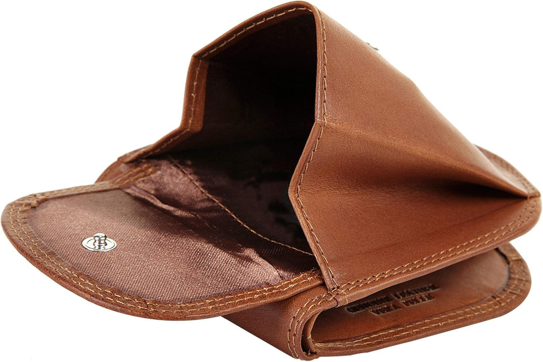 piké Geldbörse Echt Leder braun Damen - 016955