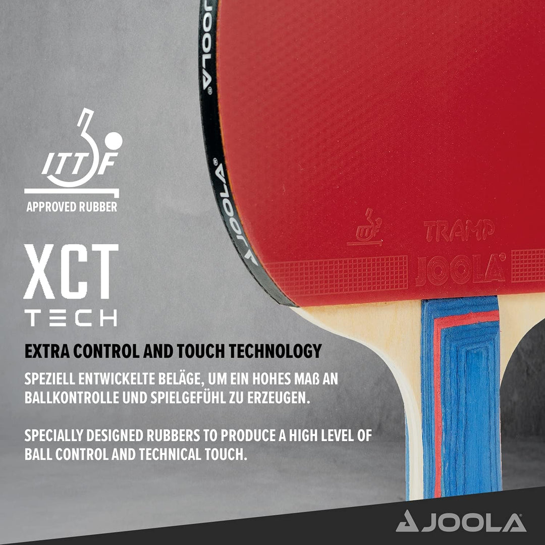 JOOLA Tischtennisnetz LIBRE- OUTDOOR Tischtennisnetz-Garnitur für Freizeitsport - Klemmtechnik - Höh
