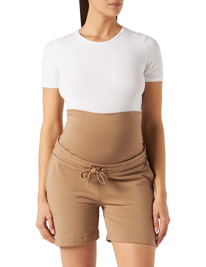 Noppies Damen Over The Belly Helena Shorts XXS Pine Bark, XXS Pine Bark
