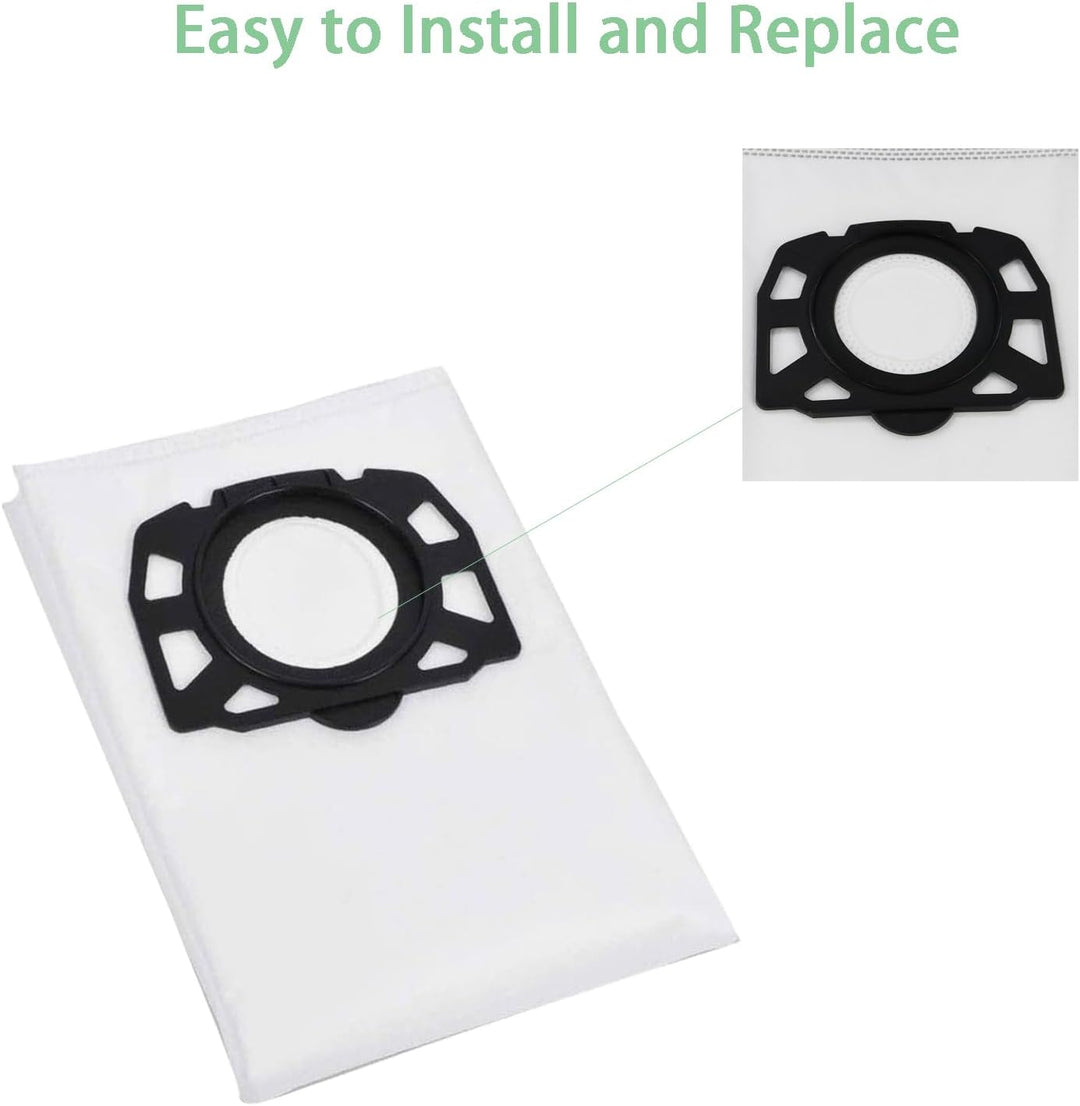 Filter Staubbeutel Zubehör für Kärcher WD2 Plus WD3 WD3P WD 3 Battery WD 3 Premium MV3 Staubsauger K