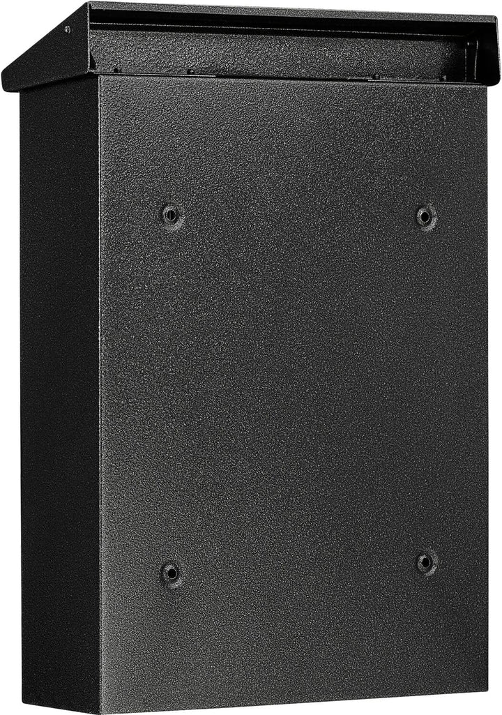Burg-Wächter Briefkasten, A4 Einwurf-Format, Vollflächig verzinkt, Strukturlackiert, Letter 5832 E,