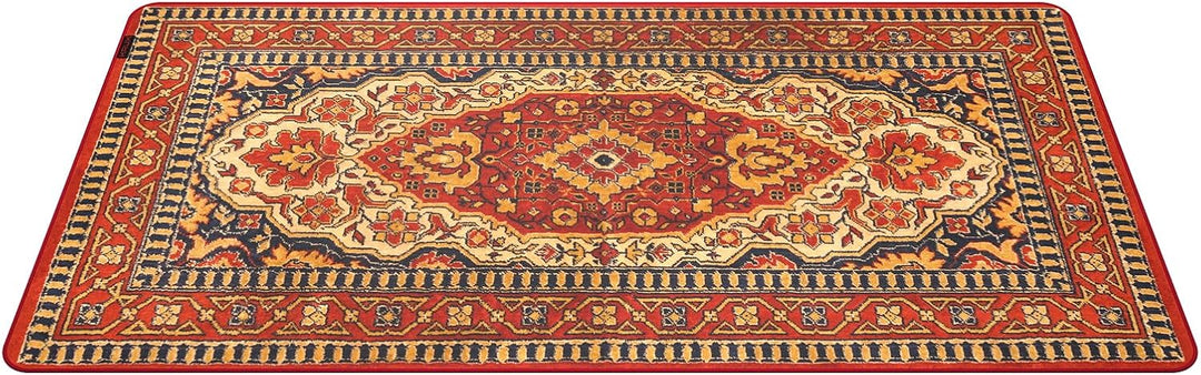 KRUX Space Carpet MAX, Mauspad, Teppichmuster, 600 x 1200 mm, leichtgängige Mausführung, Kantenbesat