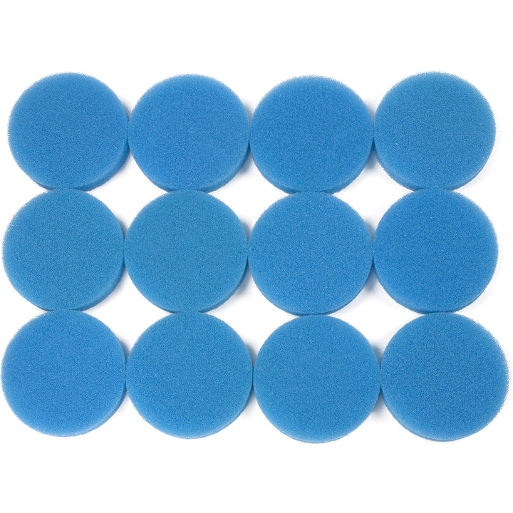 LTWHOME Blauer Rauher Filterschwamm/Filtermatten Passend für Eheim-Classic 2213/250 (12 Stück)