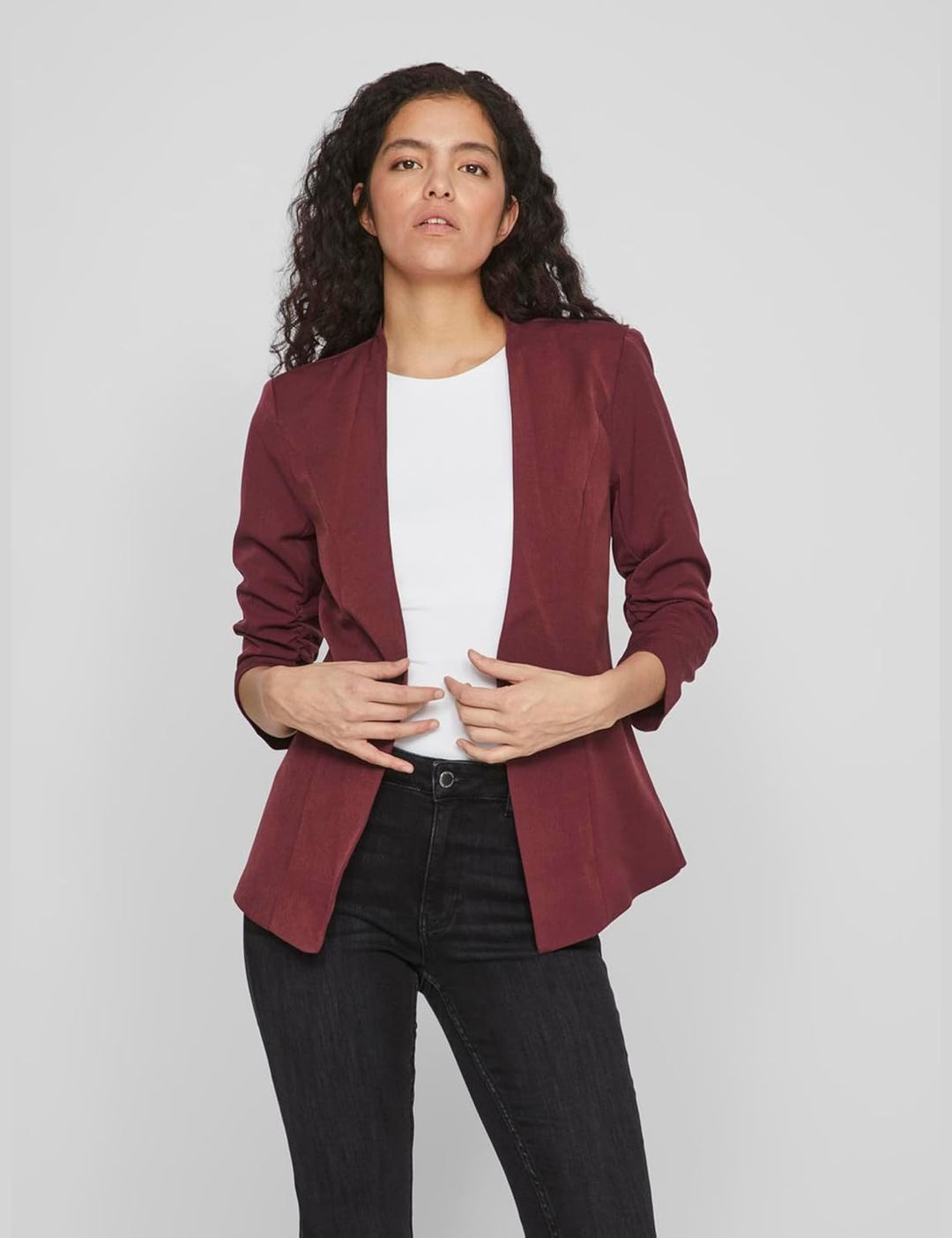 Vila Damen Blazer XS Winetasting, XS Winetasting