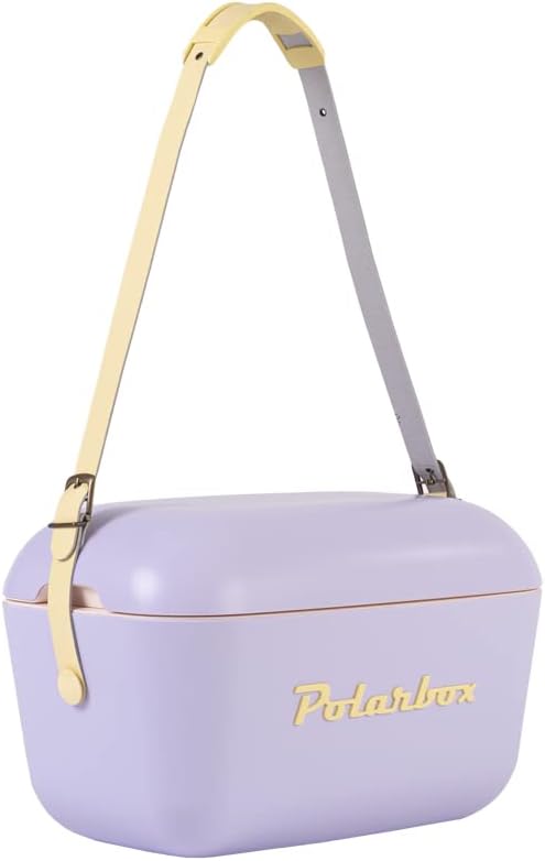 Kühlbox | Passive Kühlbox | Kühltaschen Polar in Retro Vintage Design aus Kunststoff mit polystyrol