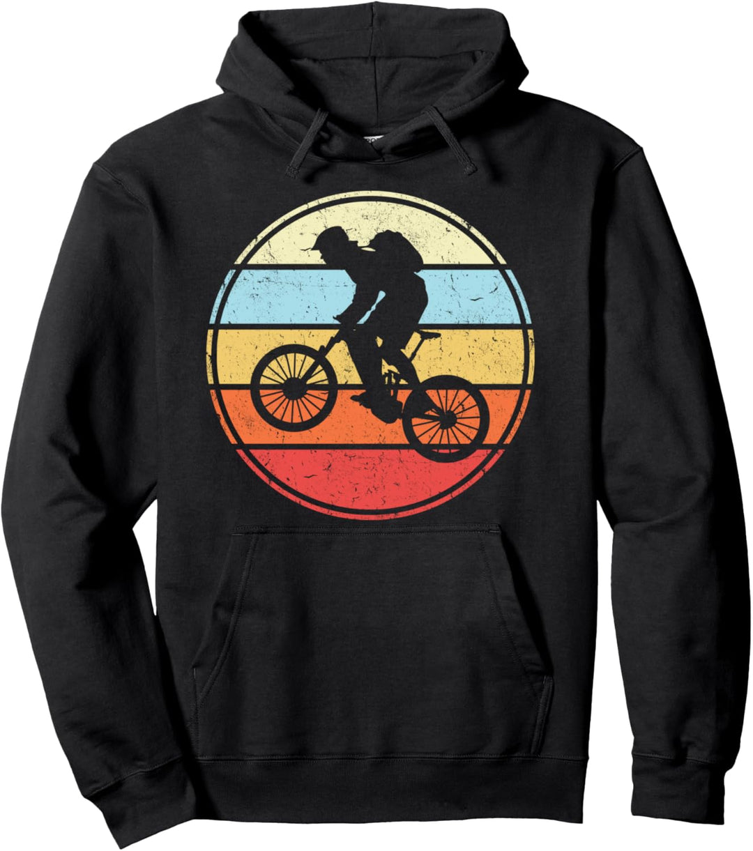 Mountain bike Funny Mountain Biker Off Road Trail Rider Pullover Hoodie