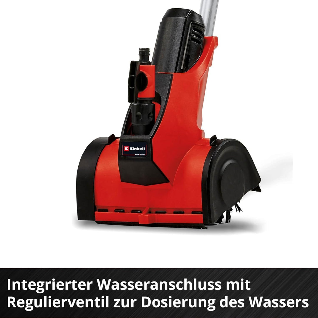 Einhell Akku-Oberflächenbürste PICOBELLA Power X-Change (Lithium-Ionen 18V, multifunktionell, integr