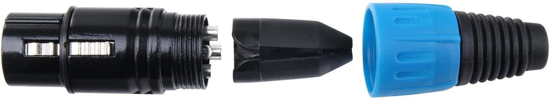 Pronomic Steckerset XLR-Male 5-Stück, XLR-Female 5-Stück (zur Kabelkonfektionierung, Montage, Hochwe
