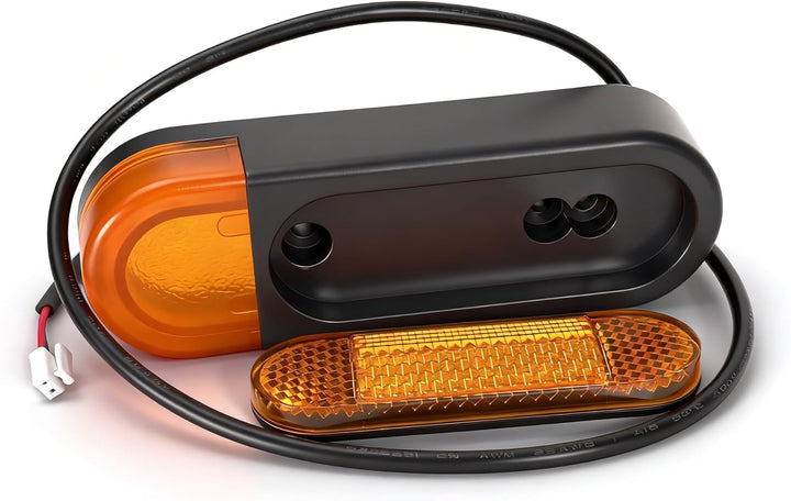 Set mit Blinkern und Reflektoren für Elektroroller, kompatibel mit Xiaomi 4 Lite Scooter, Zubehör zu