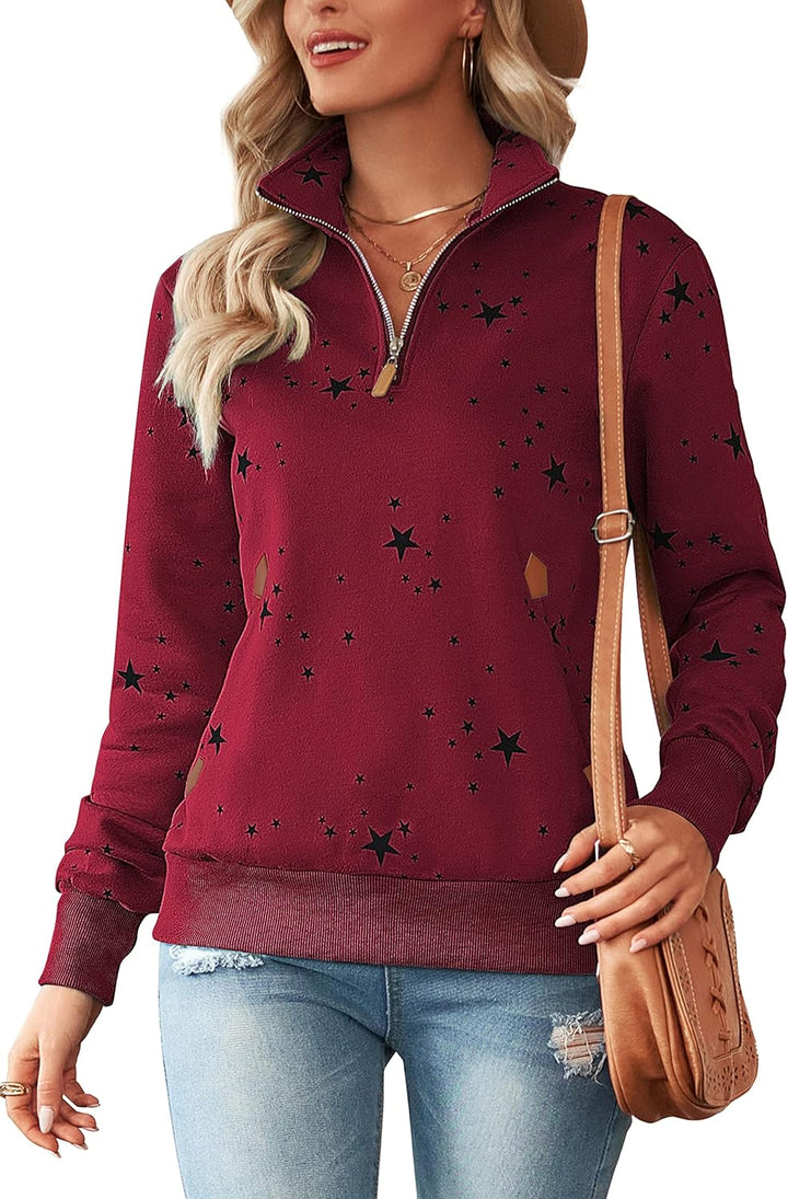 Cassiecy Damen Kapuzenpullover Winter Langarm Hoodie Pullover Baumwoll Casual Sweatshirt Winterjacke