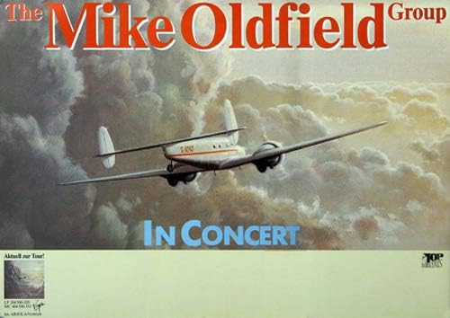 Mike Oldfield - Five Miles Out, 1982 » Konzertplakat/Premium Poster | Live Konzert Veranstaltung | D