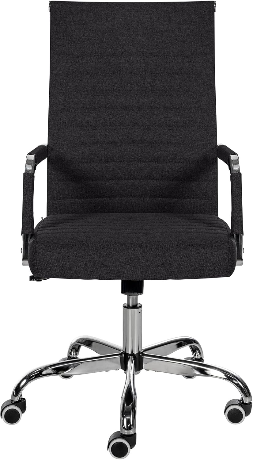 CLP Ergonomischer Bürostuhl Amadora I Höhenverstellbar, 360 Grad Drehstuhl I Kunstleder Oder Stoff B