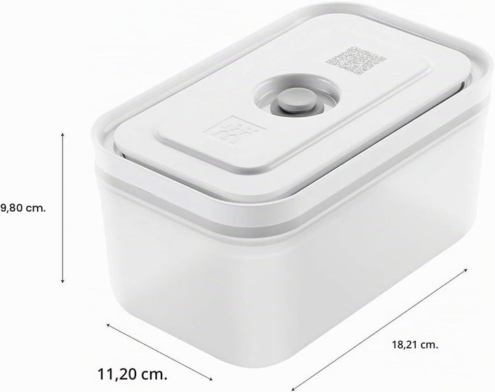 ZWILLING ZWILLING VAKUUM BOXSET, S/M/L / 3-TLG, KUNSTSTOFF, WEISS, Fresh &amp; Save, 19 x 5 cm
