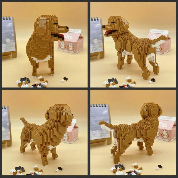 Bausatz Mit Miniaturblöcken. Sammelfigur Als Haustier Zum Zusammenbauen. Für Erwachsene Und Kinder S