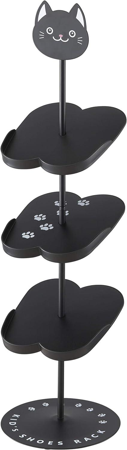 Shoe rack for kids - black cat Katze, Katze