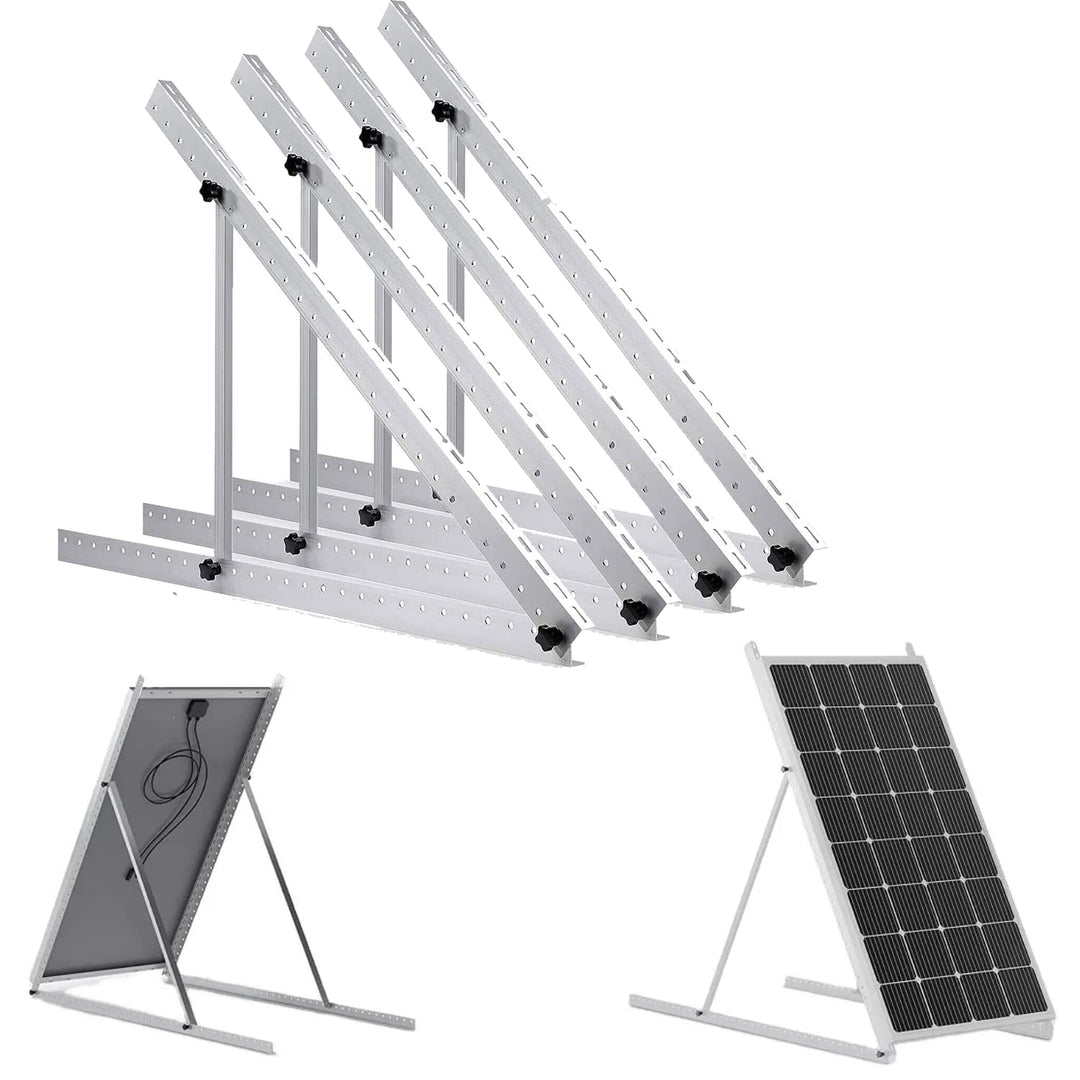 Solarpanel Halterung,Universal Solarmodul Halterung Flachdach,Solarmodul Halterung mit Einstellbarem