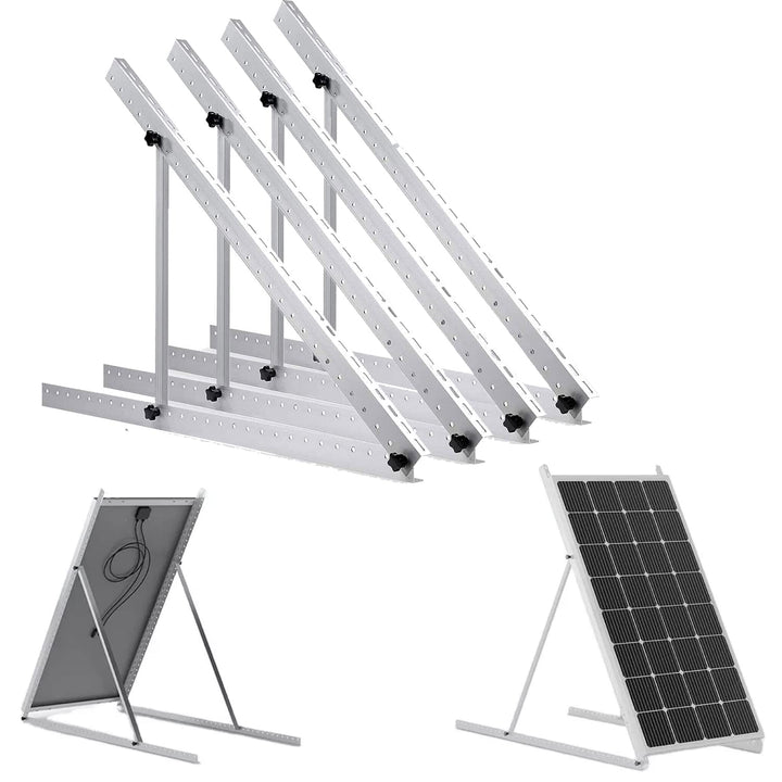 Solarpanel Halterung,Universal Solarmodul Halterung Flachdach,Solarmodul Halterung mit Einstellbarem