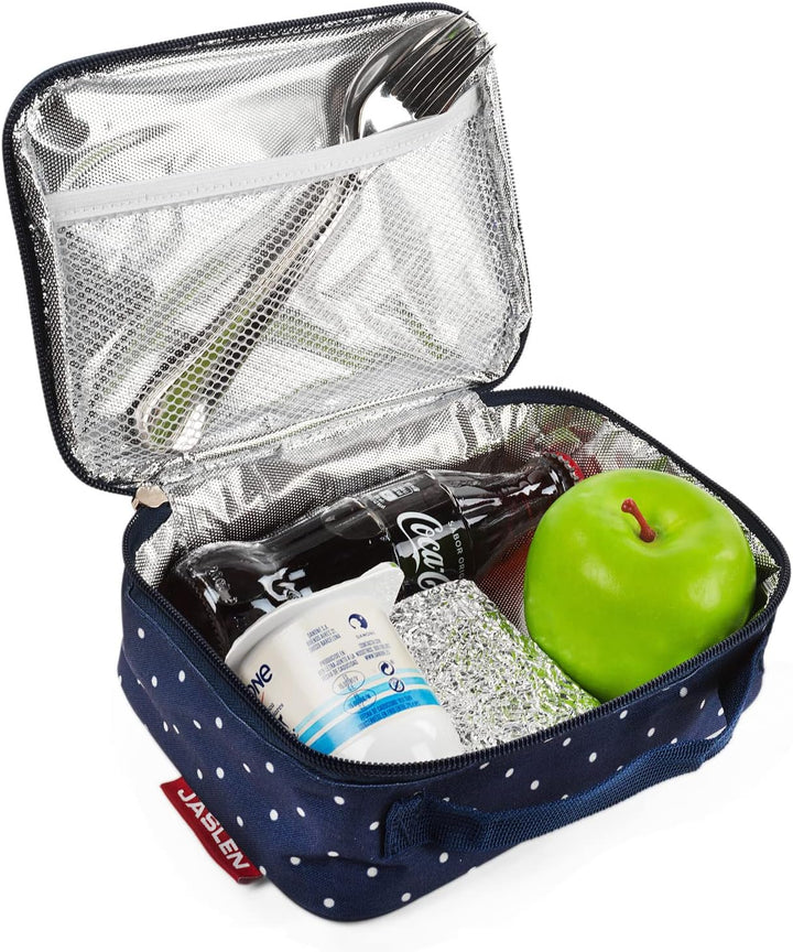 JASLEN - Kühltasche Klein mit Two Frischhaltedose - Reisen Isoliertasche für die Arbeit - Widerstand