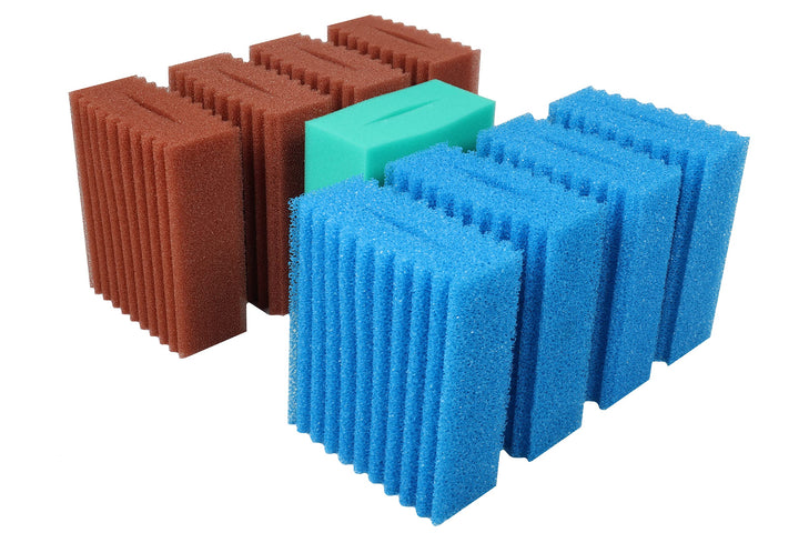 Wacredo Ersatzschwamm Set für Oase Biotec 10.1/Biosmart 24000/36000 Teichfilter Filterschwämme Filte