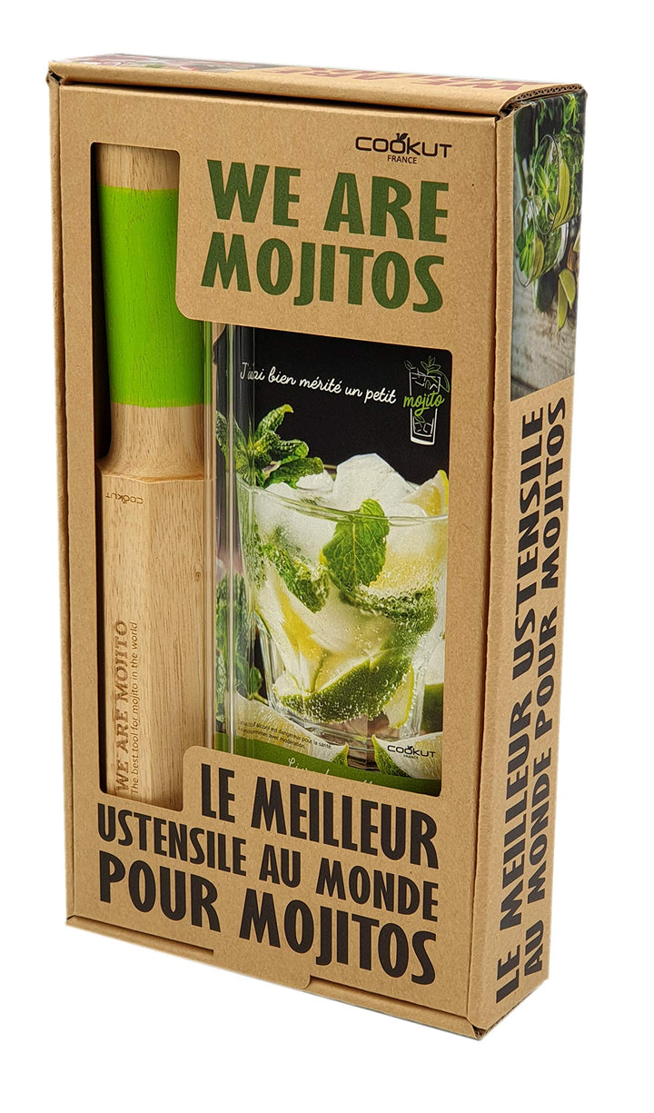 COOKUT - Geschenkset We are Mojito - Das Mojitowerkzeug der Welt - Machen Sie köstliche hausgemachte