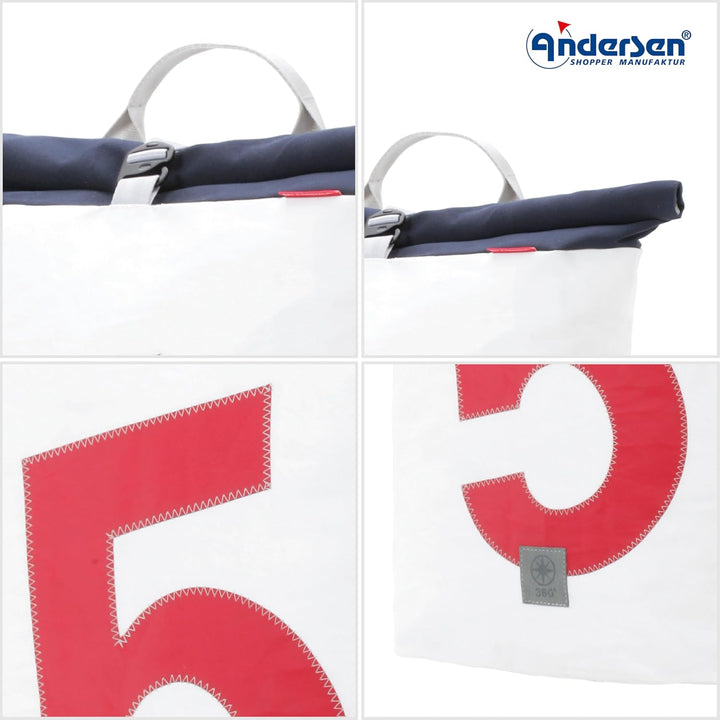 ANDERSEN Einkaufstrolley - Alu Star Shopper 360° Steg 5, 5