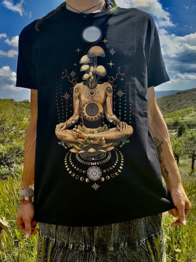 schwarzes Mushroom Head T-Shirt (XXL), XXL