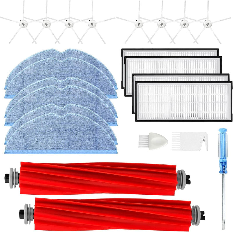 Ersatz Zubehörset für Roborock S7 S7 Plus S7 MaxV S7 MaxV Ultra Staubsauger Ersatzteile Enthält 2 Ha