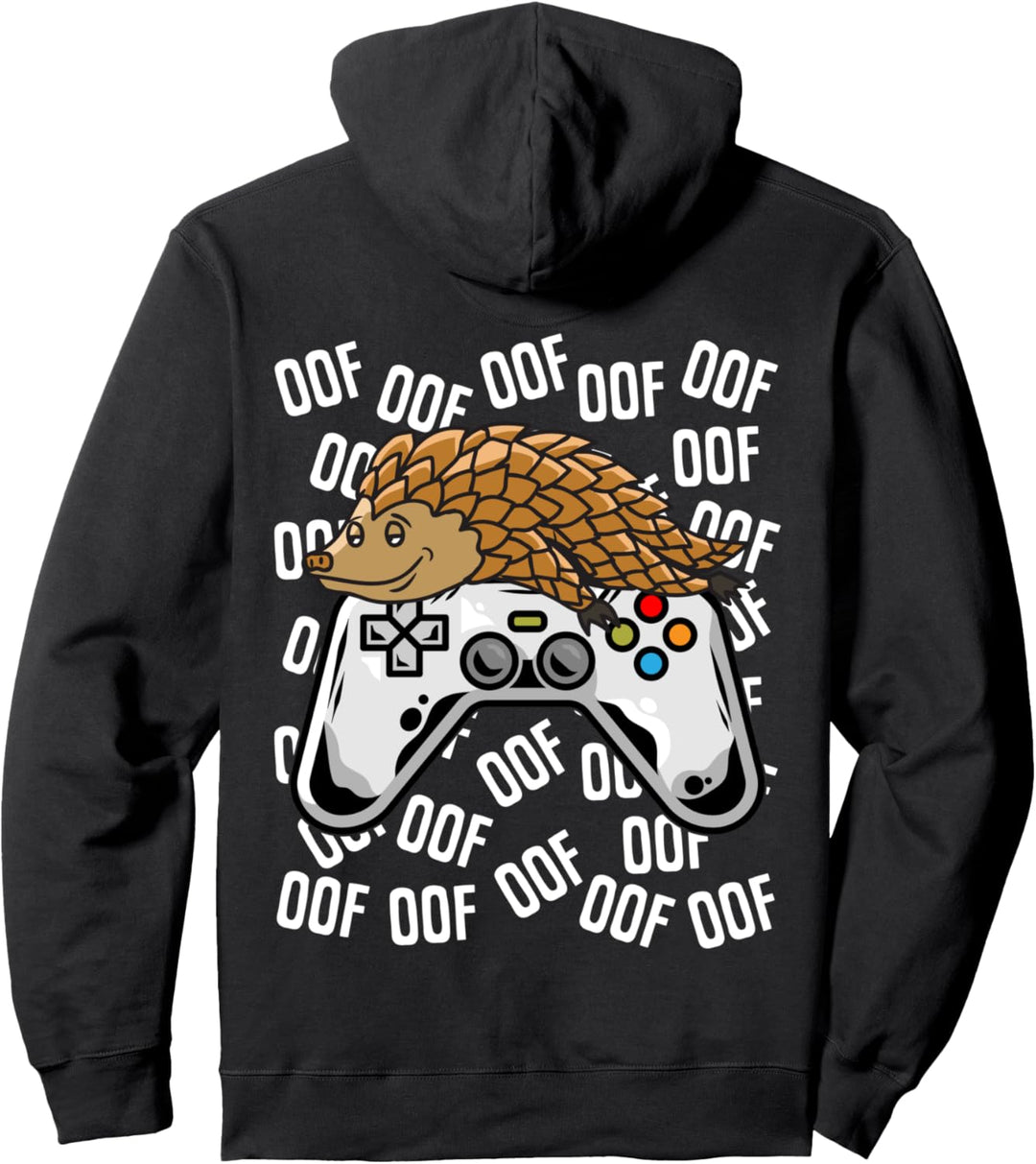 Pangolin Videospiel Noob Oof Kinder Jungen Mädchen Geschenk Pullover Hoodie