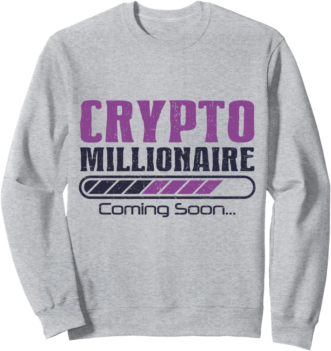 Bitcoin Lustige Krypto Währungsblockkette Sweatshirt