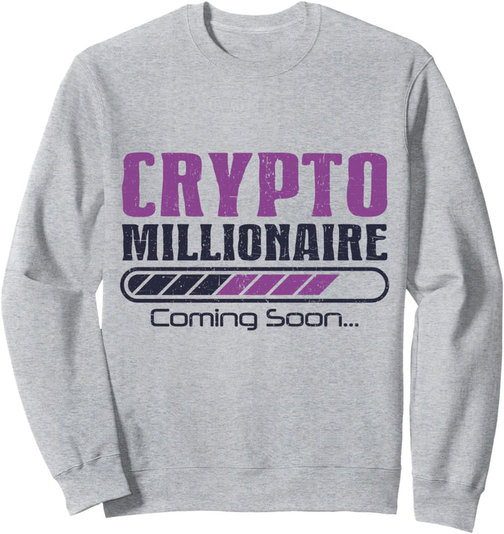 Bitcoin Lustige Krypto Währungsblockkette Sweatshirt
