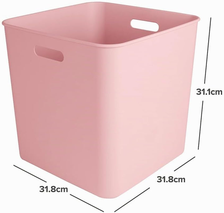 Sunware Sigma Home Aufbewahrungsboxen Klein 25L - 31,8 x31,8x 31,1cm - Kunststoff Aufbewahrungsbox O