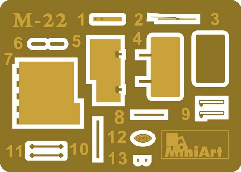 MiniArt 38005 - Modellbausatz Passanger Bus GAZ-03-30, grau