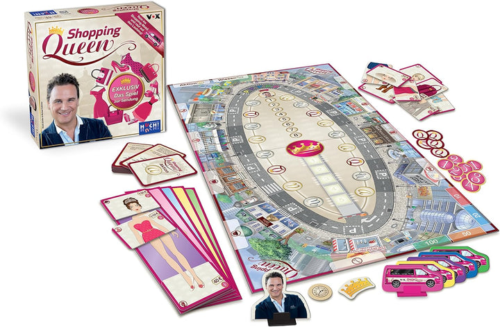 HUCH! 6761045520 Huch & Friends 878854 - Shopping Queen, Brettspiel