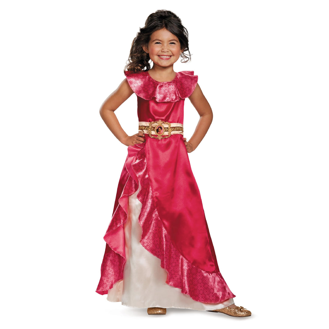 Disguise Elena Adventure Dress Classic Elena of Avalor Disney Costume, Medium/7-8 by Disguise, Mediu