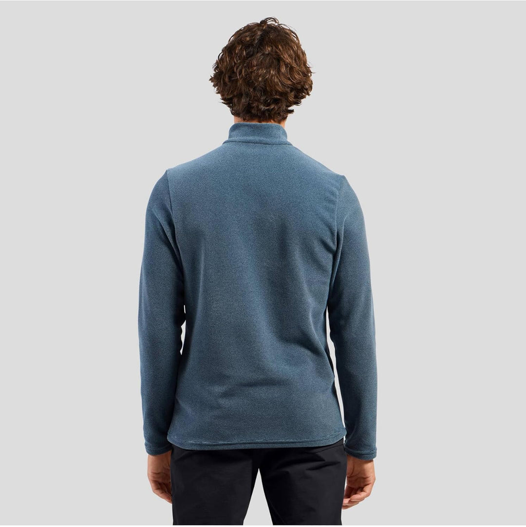 Odlo Herren Roy_542332 Mid Layer mit Reissverschluss (1er Pack) S Provincial Blue - Black, S Provinc