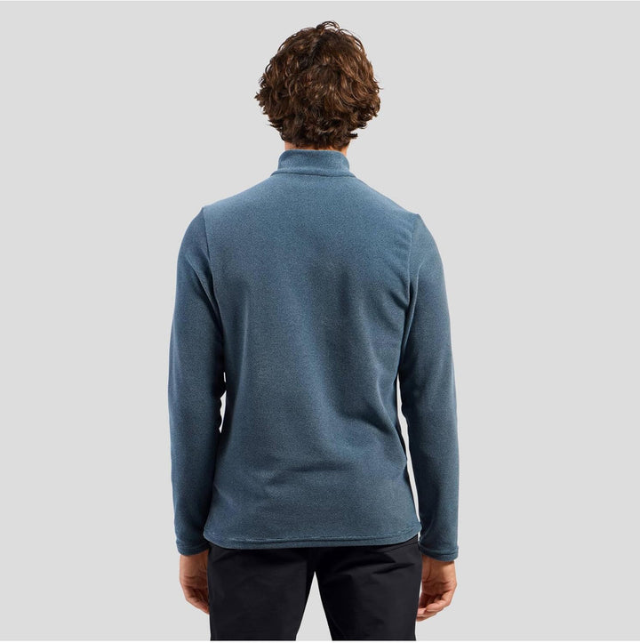 Odlo Herren Roy_542332 Mid Layer mit Reissverschluss (1er Pack) S Provincial Blue - Black, S Provinc