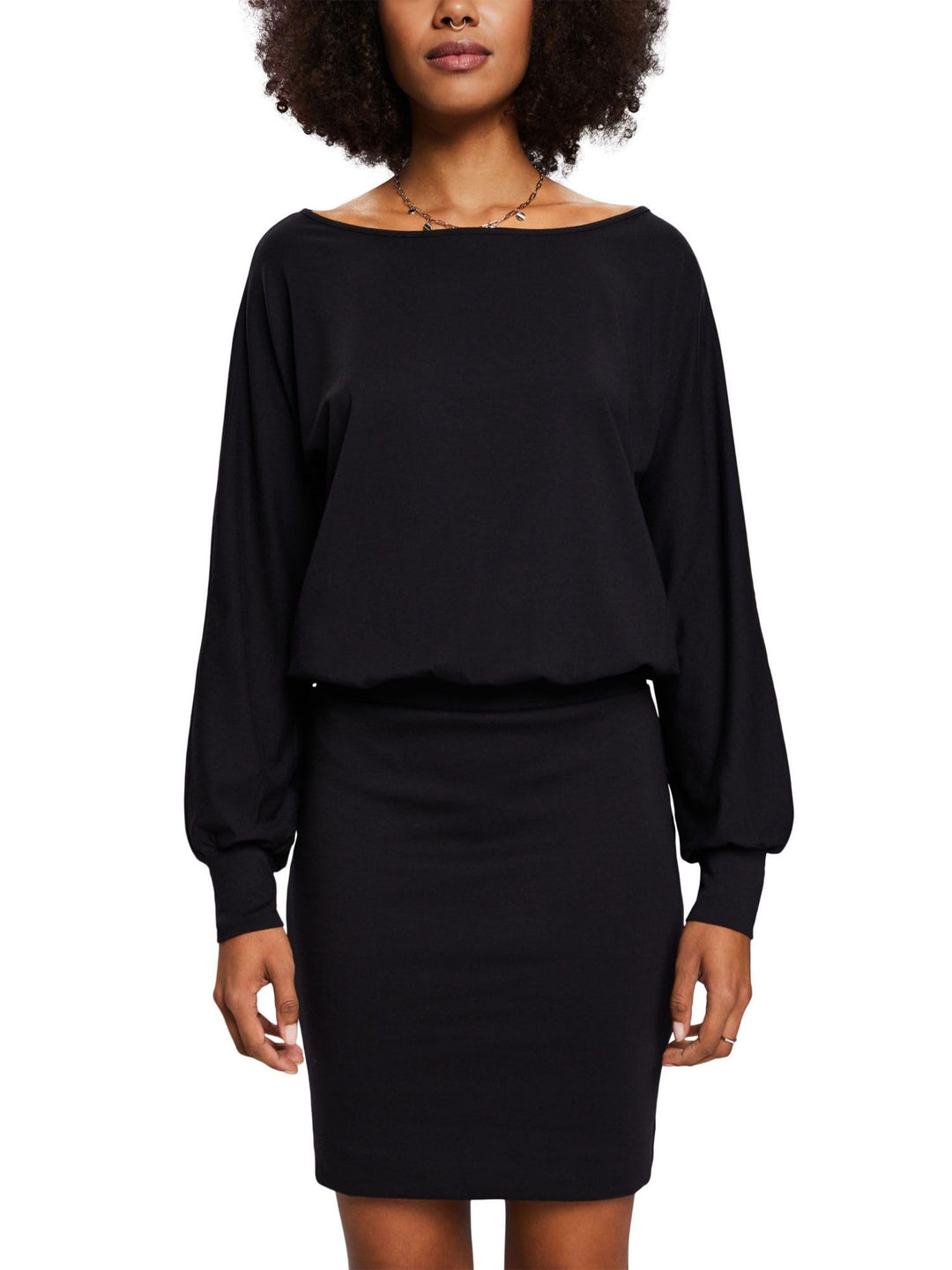 ESPRIT Minikleid aus Jersey XXS Schwarz, XXS Schwarz